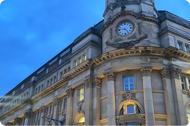 City view of Manchester